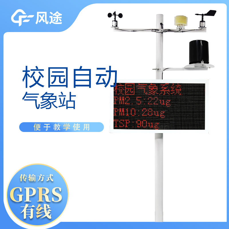 校園自動氣象站具備哪些基本功能呢？